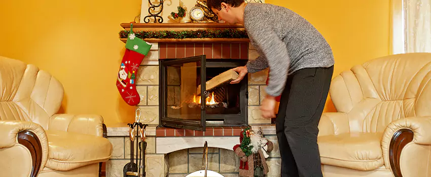 Gas to Wood-Burning Fireplace Conversion Services in Anoka, Minnesota