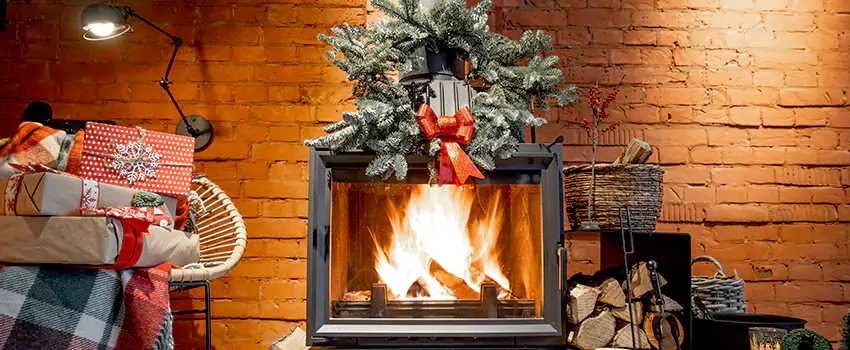 Travis Industries Linear Gas Fireplace Installation in Anoka, Minnesota