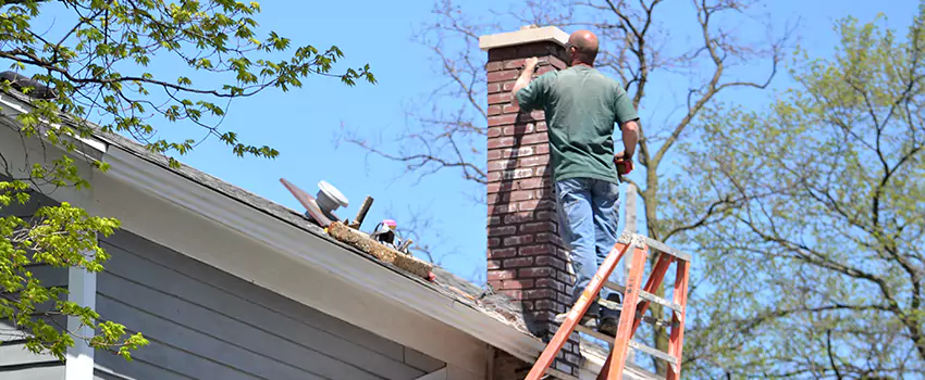 Vinyl and PVC Chimney Flashing Installation in Anoka, MN