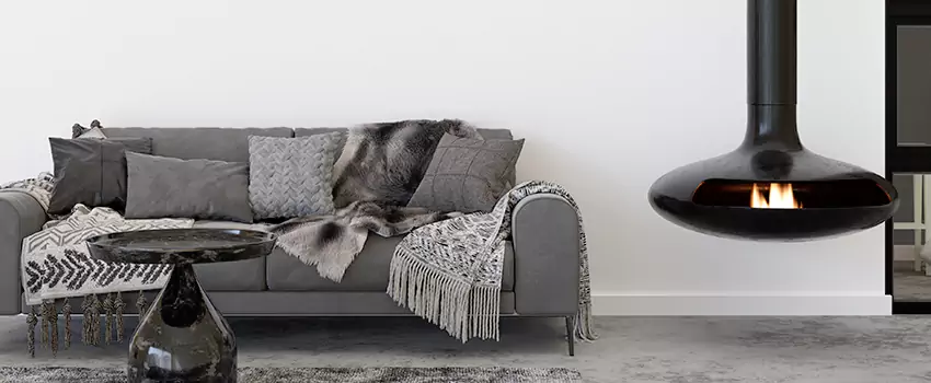 Circular Hanging Fireplace Installation Services in Anoka, MN